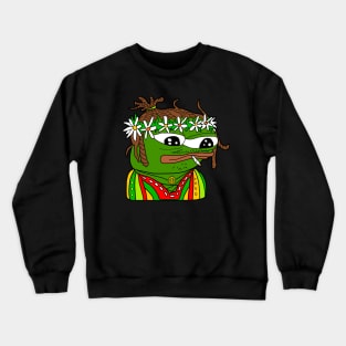 Dreadlocks Pepe Hippie Apu Crewneck Sweatshirt